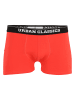 Urban Classics Boxershorts in nicolaus aop+treegreen+popred