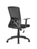 byLiving Bürostuhl Long in Schwarz - 52,5 (B) x 60,5 (L) x 95,5-103 (H) cm