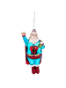 Butlers Baumanhänger HANG ON Santa in Blau