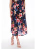 Usha Women Skirt in navy multicolor