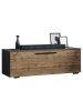 VCM  Holz TV Lowboard Möbel Fernsehschrank Arila M in Anthrazit / Honig-Eiche