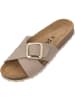 palado Pantoletten in beige matt