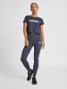 Hummel T-Shirt S/S Hmllegacy Woman Cropped T-Shirt in BLUE NIGHTS