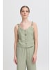 ICHI Ärmellose Bluse IHLINNO Loose fit in Tea