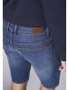 Oklahoma Jeans Jeans Bermuda im 5-Pocket-Style in Blau