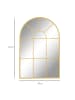 HOMCOM Wandspiegel-91L x 2B x 60H cm-Gold