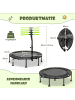 COSTWAY φ117cm Mini Trampolin in Grün