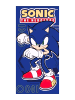 Sonic Strand-/Badetuch Sonic The Hedgehog - (L) 140 cm x (B) 70 cm in Blau