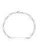 Amor Identarmband Silber 925, rhodiniert in Silber