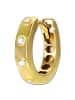 GoldDream Gold, 333er Gelbgold Damen Creolen Dots Ohrring ca. 12mm