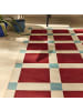 NAZARRUGS Teppich Positano in Bordeauxrot