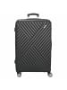 Paradise by CHECK.IN Kingston - 4-Rollen-Trolley Set 3tlg. (lila) in schwarz
