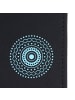 oxmox New Cryptan Geldbörse RFID Schutz 10 cm in schwarz-circle bloom cyan