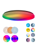 näve LED Deckenleuchte "RAINBOW" in weiß - (L)58 cm x (B)58 cm x (H)6.5 cm - EEK F