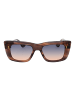 Dita Unisex Sonnenbrille Rechtwinklig Braun