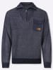 WITT WEIDEN Pullover in marine-ecru-meliert