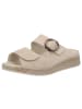 Solidus Damen Pantoletten Hannah - Weite H in Beige