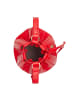 DuDu Filicudi Beuteltasche Leder 14 cm in flame red
