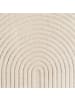 Teppich Boss Kurzflor Teppich Art 1122, rund - Creme