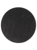Snapstyle Hochflor-Teppich Mona Rund in anthrazit