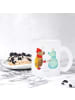 Mr. & Mrs. Panda Tasse Nachtfalter Schneemann ohne Spruch in Transparent