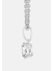 Ethische Diamanten Halskette aus 375 Weißgold mit Lab Grown Diamant