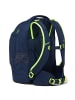 Satch pack Schulrucksack 45 cm in dark blue neon yellow