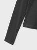 name it Oberteil mit langen Ärmeln in Dark Grey Melange
