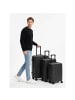 Redolz Essentials 09 3-SET 4 Rollen Kofferset 3-teilig in black 2