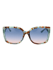 Marciano by Guess Frauen Sonnenbrille Schmetterling Mehrfarbig