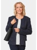 GOLDNER Kurzgröße:  Trageangenehme Jerseyjacke in dunkelblau