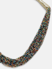 IZIA Halskette in Blau Mehrfarbig