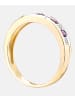 Diamant L'éternel Eternity-Ring aus 375 Gelbgold mit Diamant mit Amethyst