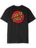 Santa Cruz T-Shirt "Classic Dot Chest" in Schwarz