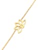 Elli Armband 925 Sterling Silber Lotusblume in Gold