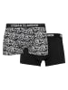 Urban Classics Boxershort in detail aop+black