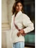 Buffalo Fleecejacke in creme