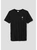 s.Oliver T-Shirt kurzarm in Schwarz