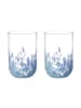 like. by Villeroy & Boch 2er Set Longdrinkglas Like Confetti 300 ml blau in blau