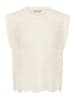 CULTURE Bluse ärmellos CUjuko Relaxed fit in Whitecap