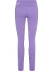 Hummel Hummel Leggings Hmlte Multisport Damen Dehnbarem Schnelltrocknend Nahtlosen in PAISLEY PURPLE/LAVENDER MELANG