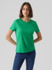 Vero Moda 2er Pack Basic T-Shirt VMPAULA in Weiß-Grün