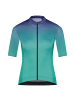 SHIMANO Woman's ELEGANZA Short Sleeves Jersey in grün