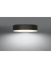 Nice Lamps Deckenleuchte HERRA 70 in schwarz (L)70cm (B)70cm (H)20cm