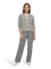 Betty Barclay Casual-Strickjacke mit aufgesetzten Taschen in Patch Grey/Beige