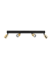 Licht-Erlebnisse Spot Strahler (B)18 x (L)84 x (H)16 cm in Schwarz Gold