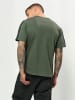 Kappa T-Shirt Logo leeder in green blackish-black
