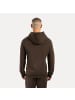 SMILODOX Zip Hoodie Yasin in Braun