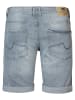 Petrol Industries Bullseye Denim-Shorts Wavecrest in Grau