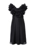 Ulla Popken Midikleid in schwarz